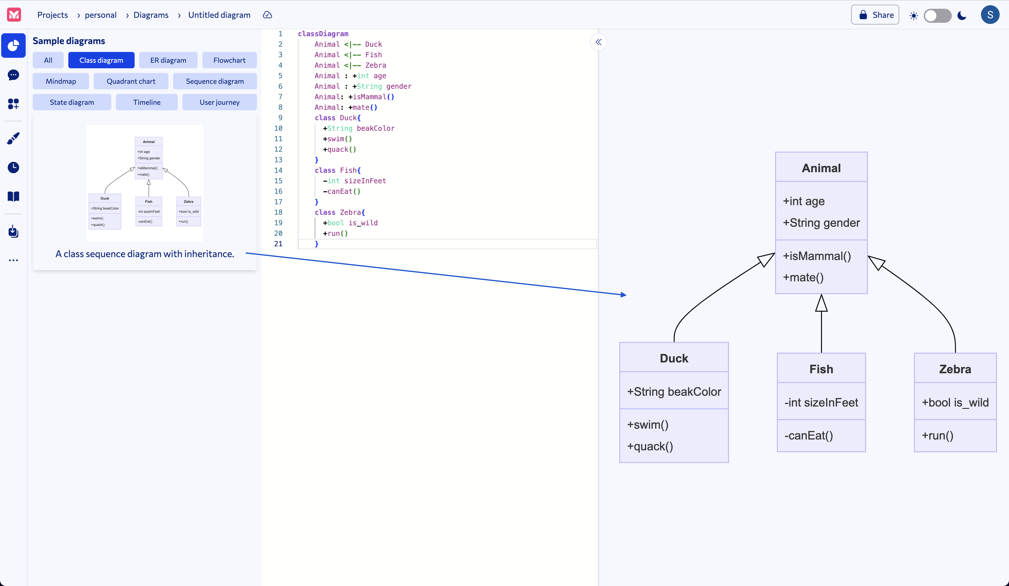 Mermaid Chart - Create complex, visual diagrams with text. A smarter ...