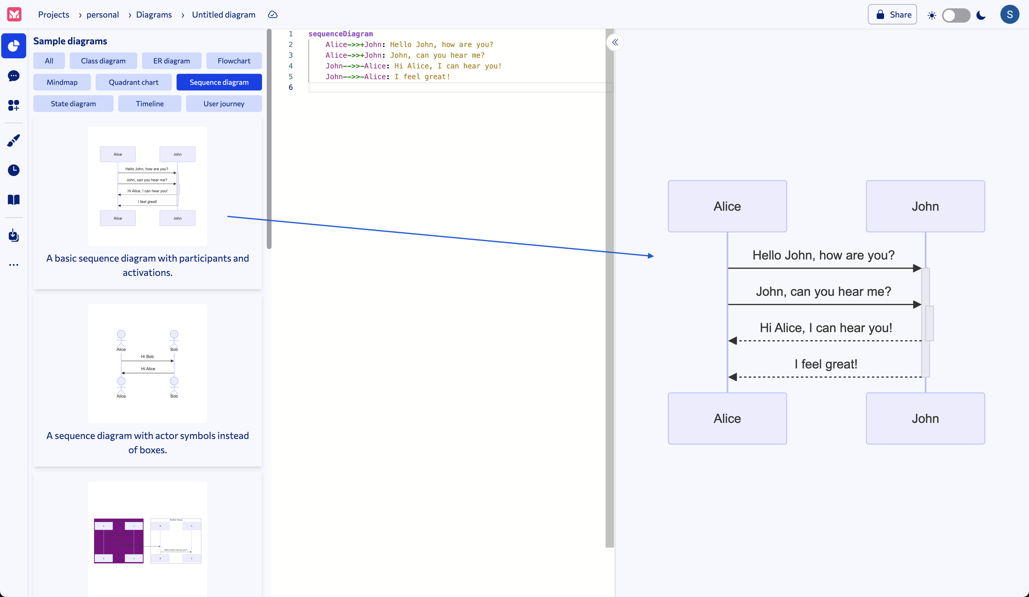 Mermaid Chart - Create complex, visual diagrams with text. A smarter ...